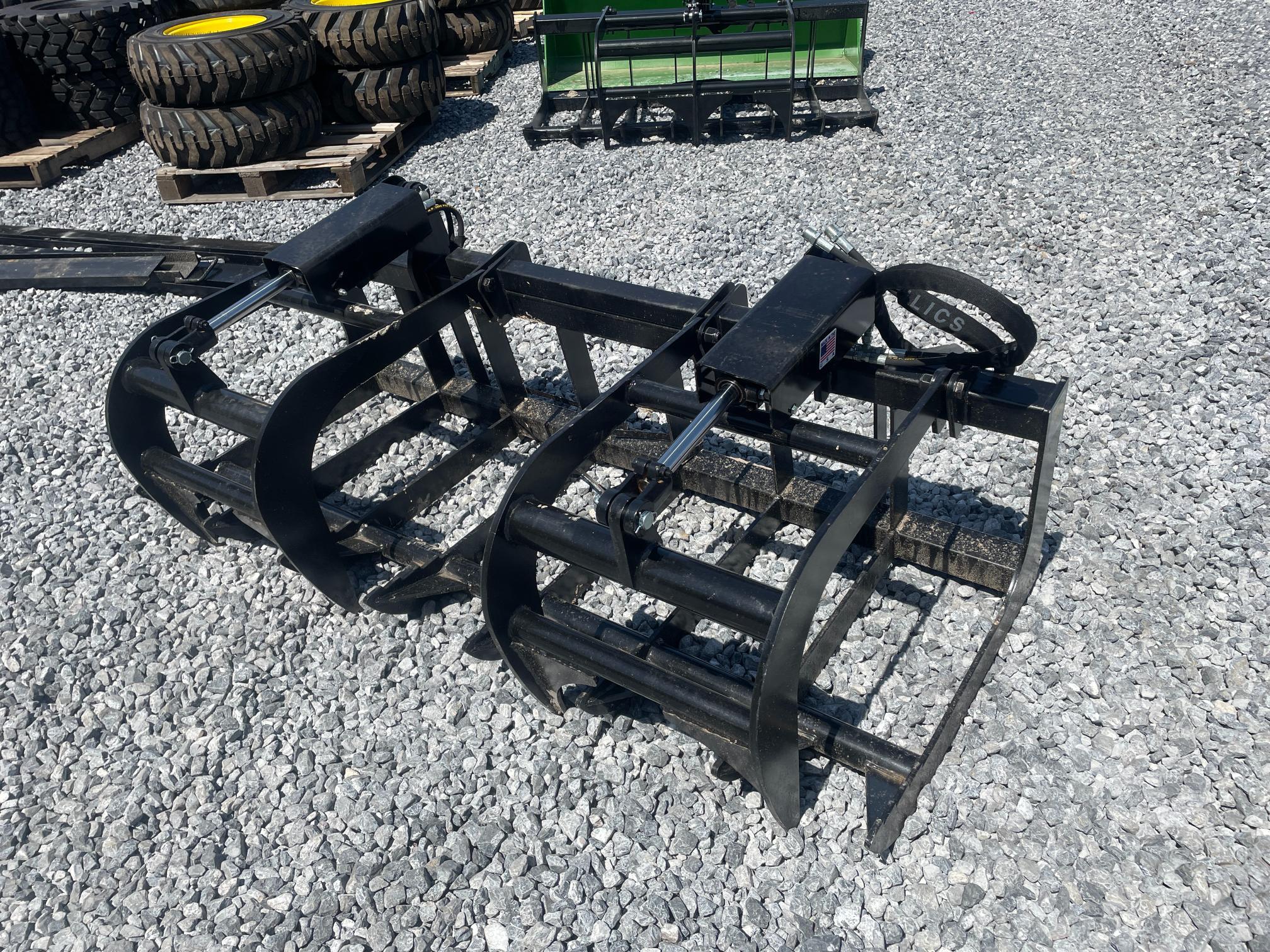 New JMR 72" Quick Attach Root Grapple Bucket