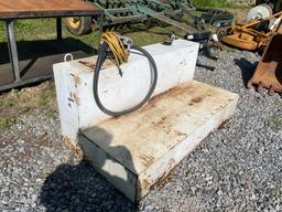 Used Delta 150 Gal Diesel Fuel Transfer Tank