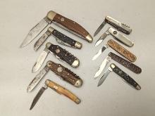 (10Pcs.) ASSORTED GERMAN BOKER KNIVES