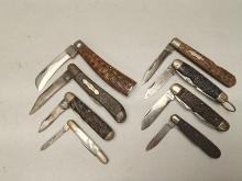 (8Pcs.) ASSORTED ROBESON FOLDING KNIVES