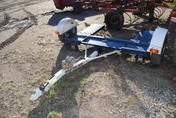 2008 Master Tow car dolly with winch, spare tire, used about 3 times, permanent license, heavy duty