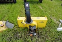 John Deere #44 44" snowblower with spout