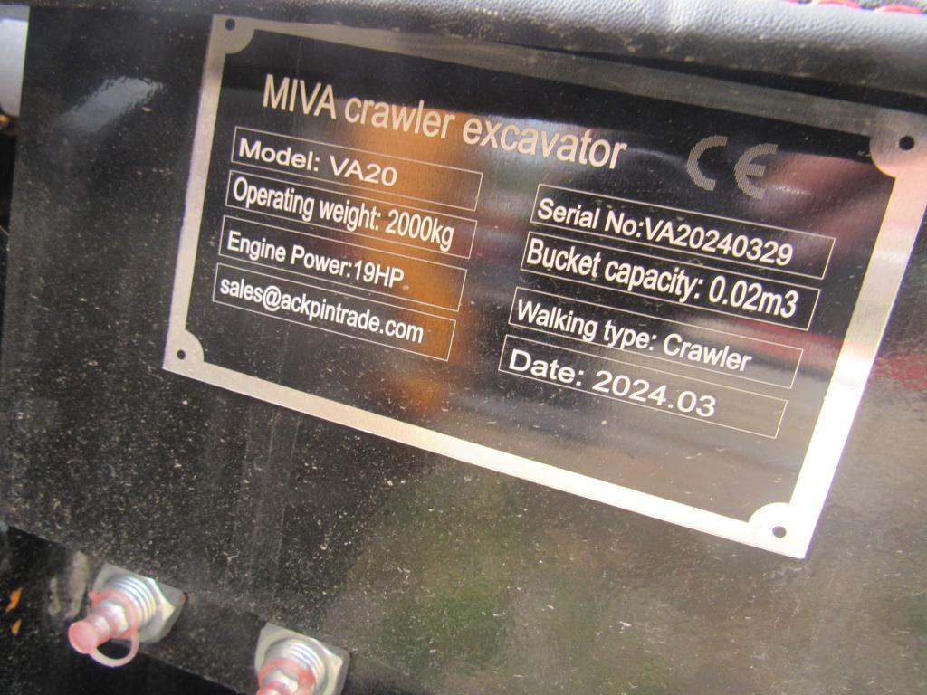 Miva VC20 Mini Excavator