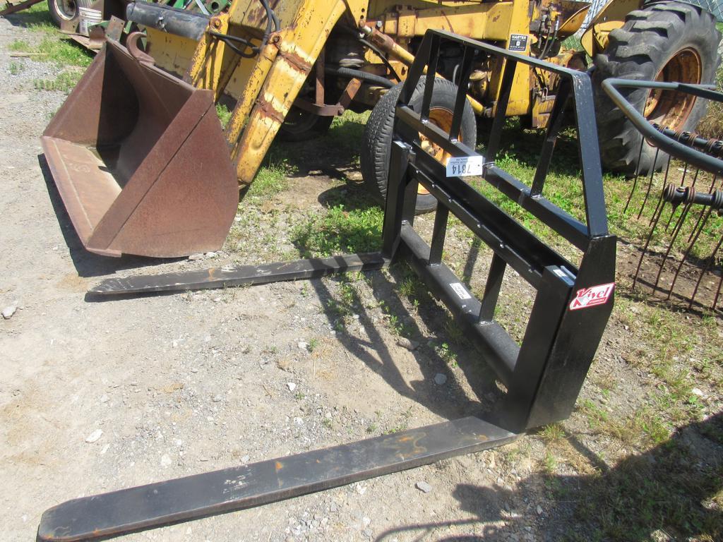 Kivel 48" Pallet Fork Attachment, 3500 lb Capacity