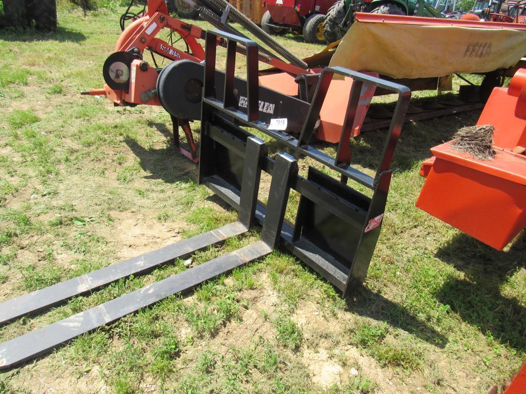 Kivel 48" Pallet Fork Attachment, 4200 lb Capacity