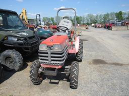 Kubota B2400 4x4 Tractor, ROPS, Dsl,