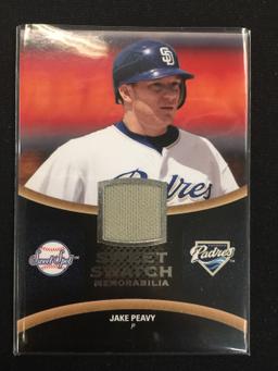 2008 Upper Deck Jake Peavy Padres Jersey Card