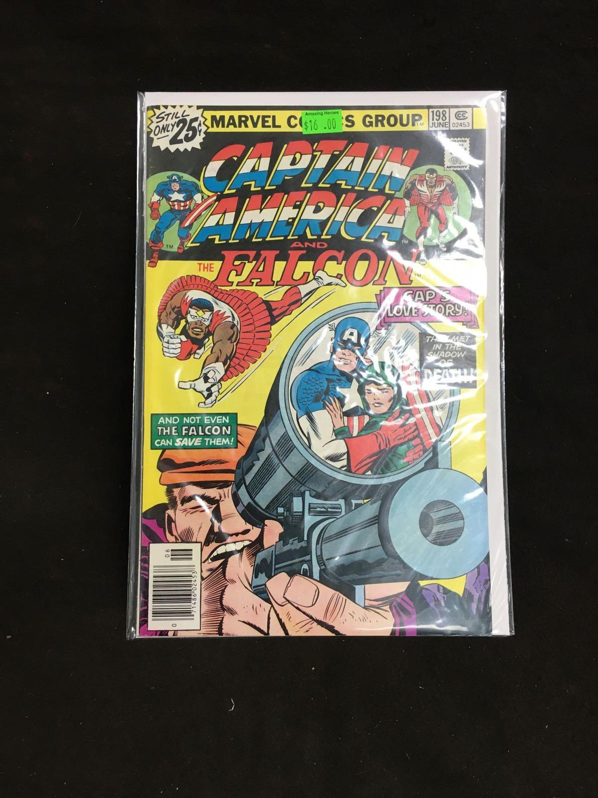 Captain America and the Falcon #198 Comic Book from Amazing Collection
