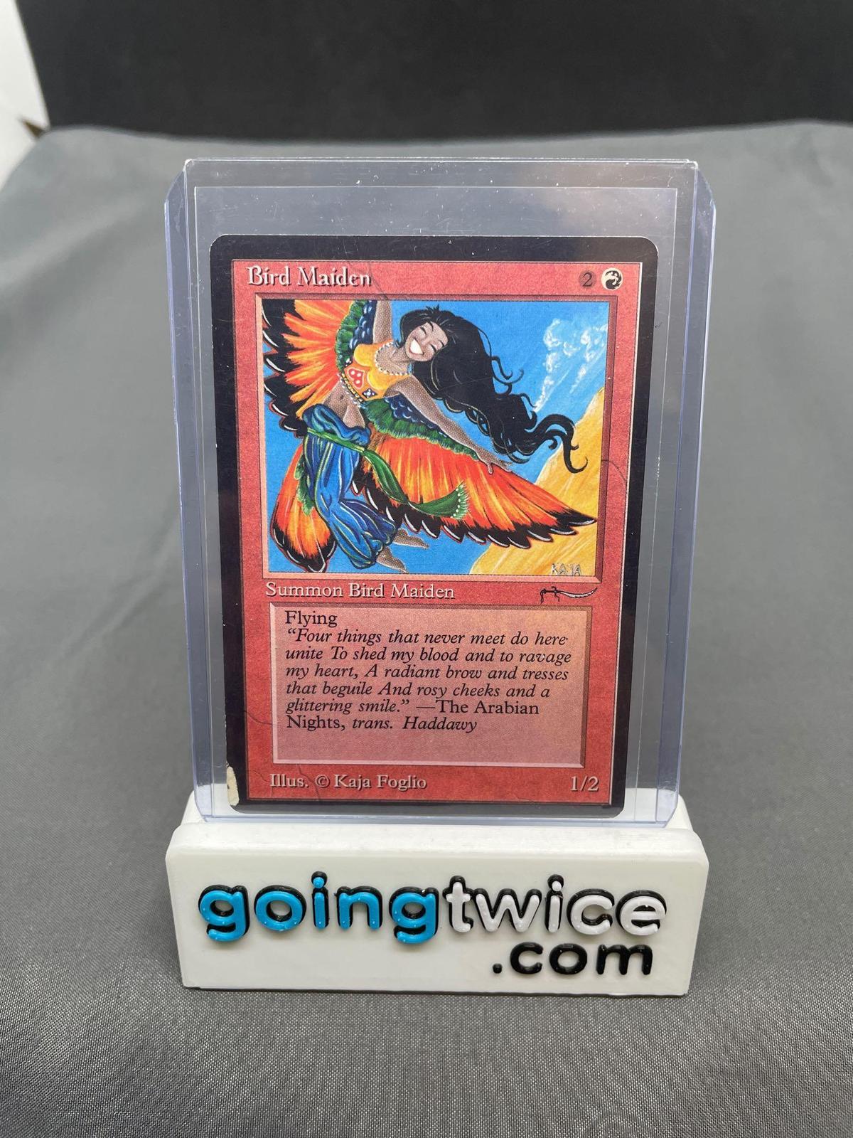 Vintage Magic the Gathering Arabian Nights BIRD MAIDEN Trading Card