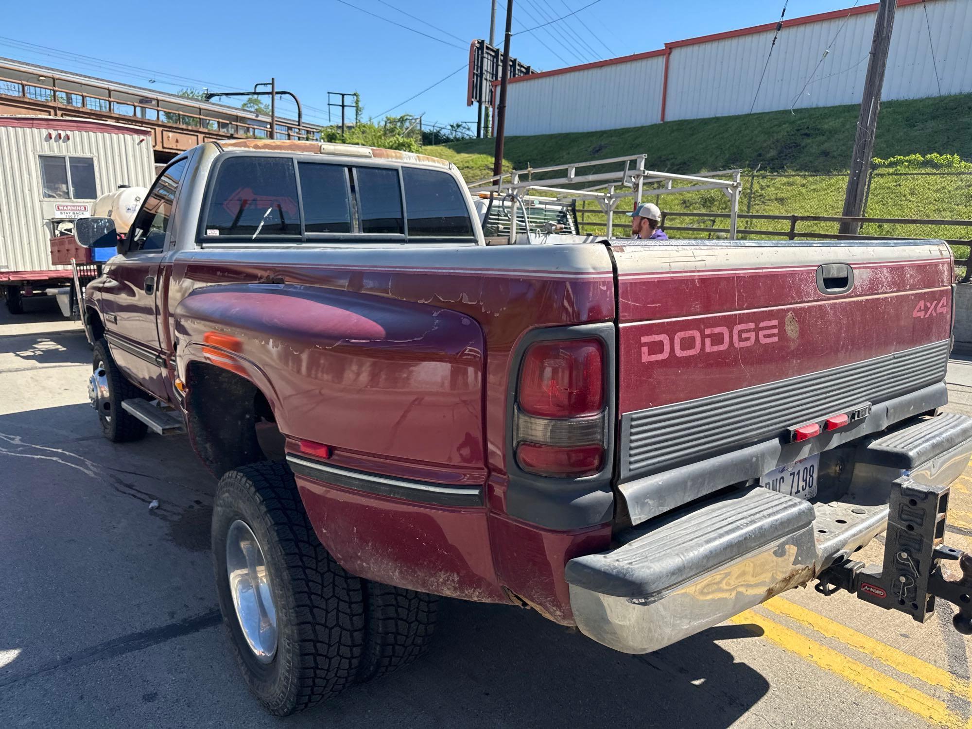 1995 Dodge Ram 3500 Diesel Pickup Truck (located offsite-please read full description)