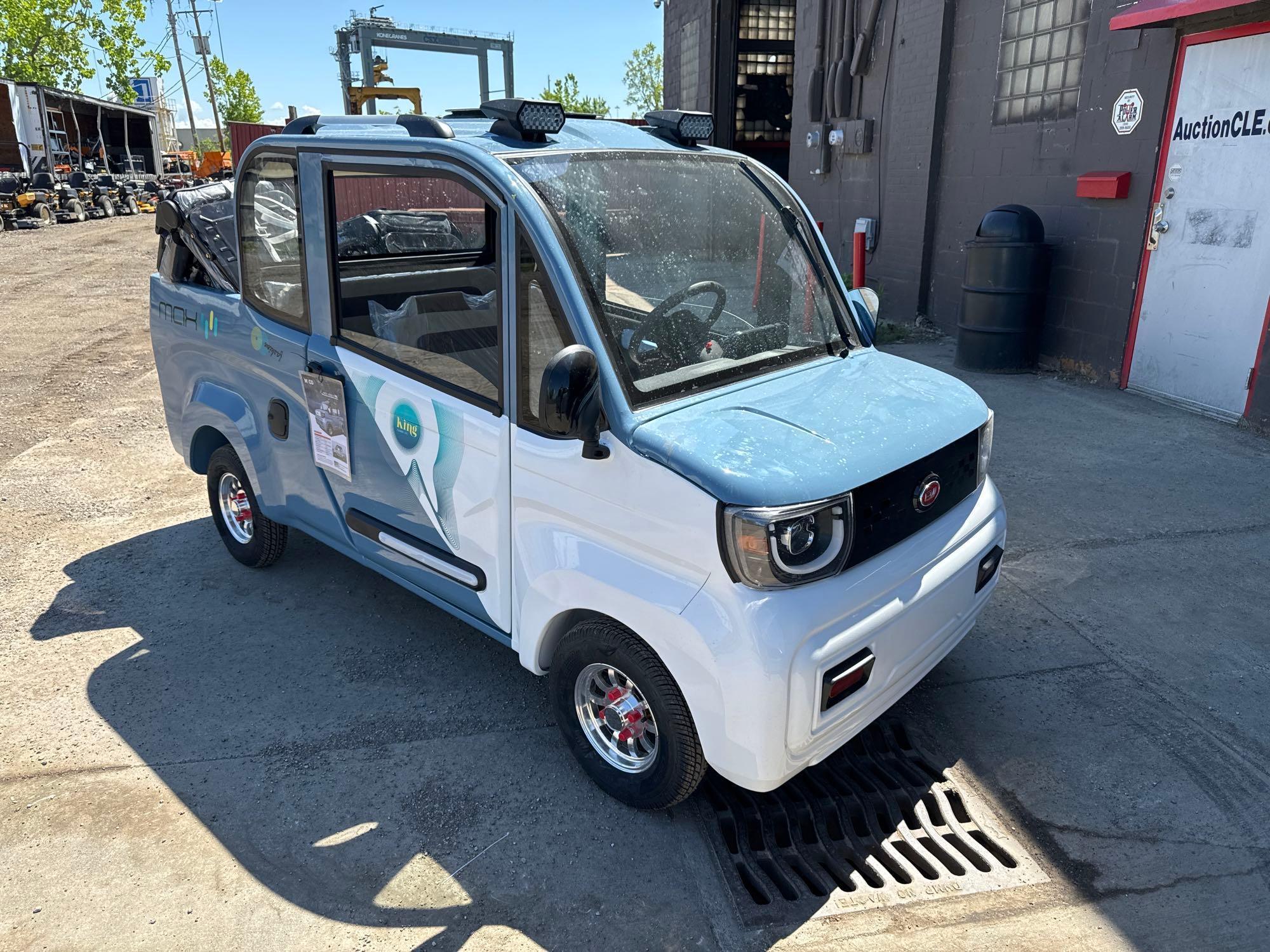 New MECO Electric Mini Pickup Truck Model P4