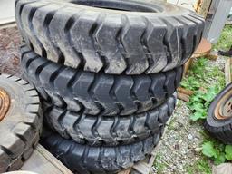 4 New Yokohama Tractor or Outdoor Forklift Tires (located off-site, please read description)