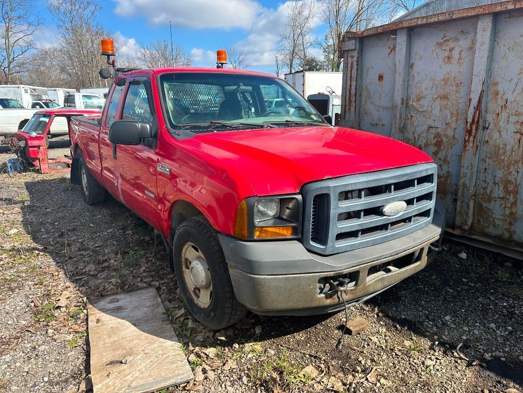 2007 Ford F-250 Pickup Truck (located off-site, please read description)