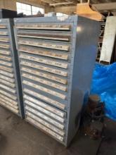 15 Drawer Vidmar Industrial Storage Cabinet