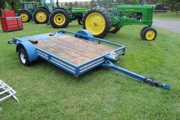 6 Ft.x10 Ft. Tiltbed Sgl. Axle Trailer w/5 Bolt Rims