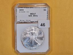 PCI 1999 American Silver Eagle