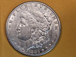 ** KEY DATE ** 1883-CC Morgan Dollar in Brilliant About uncirculated plus