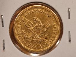 GOLD! Bright 1905 Liberty Head gold $2.5 dollars