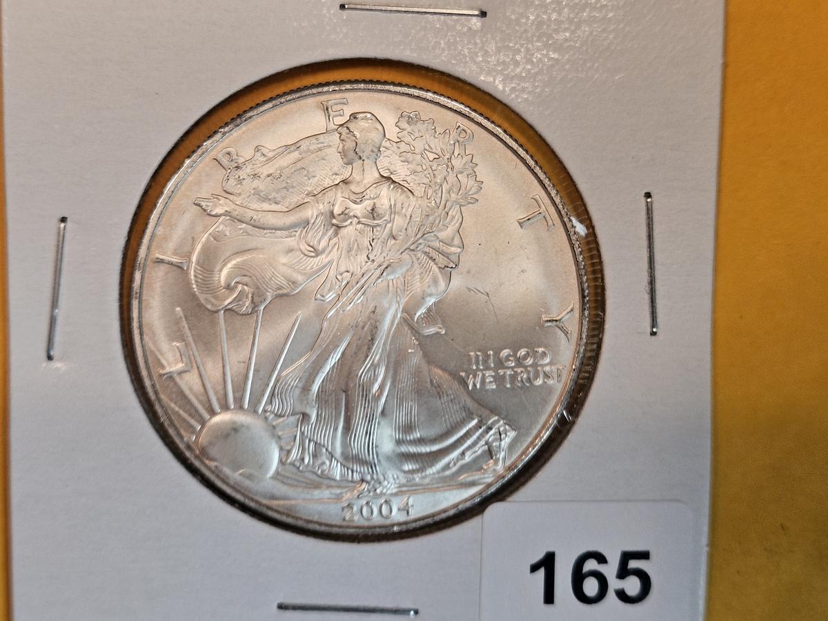 2004 American Silver Eagle