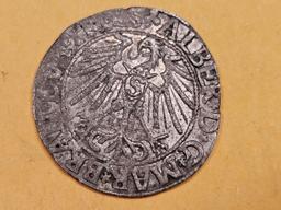 1546 German States silver coin