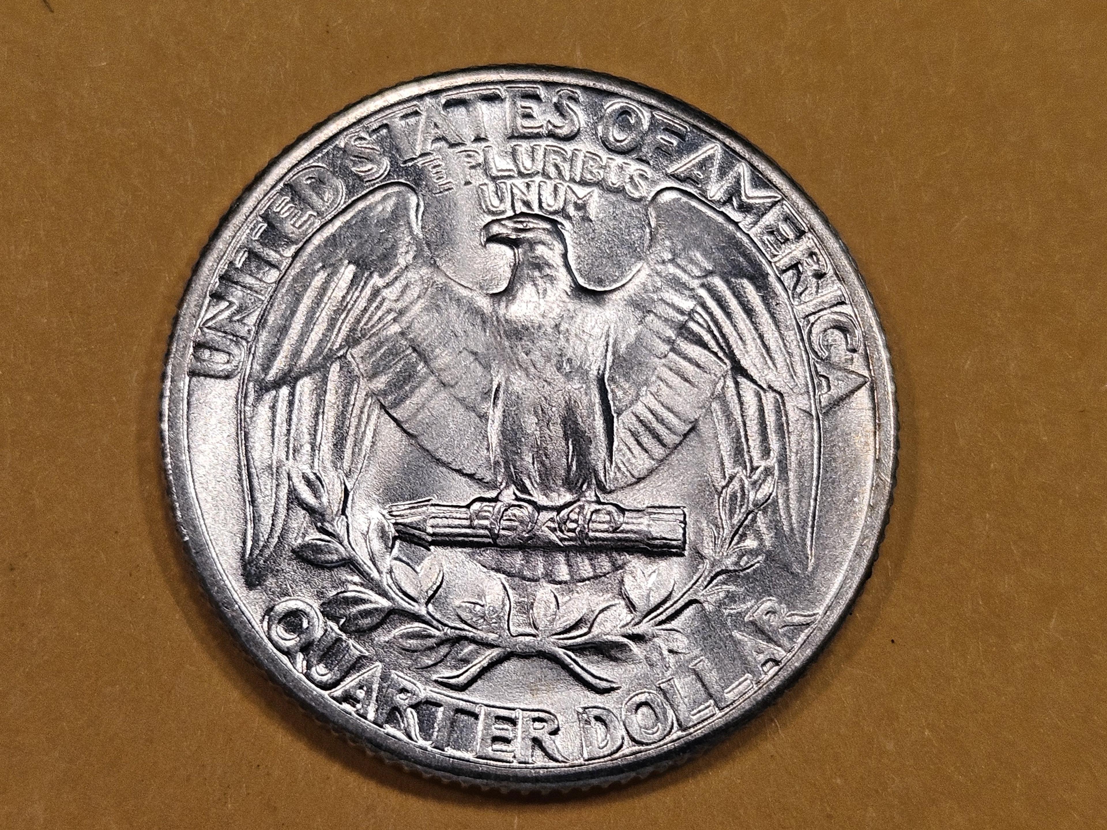 1938 Washington silver Quarter