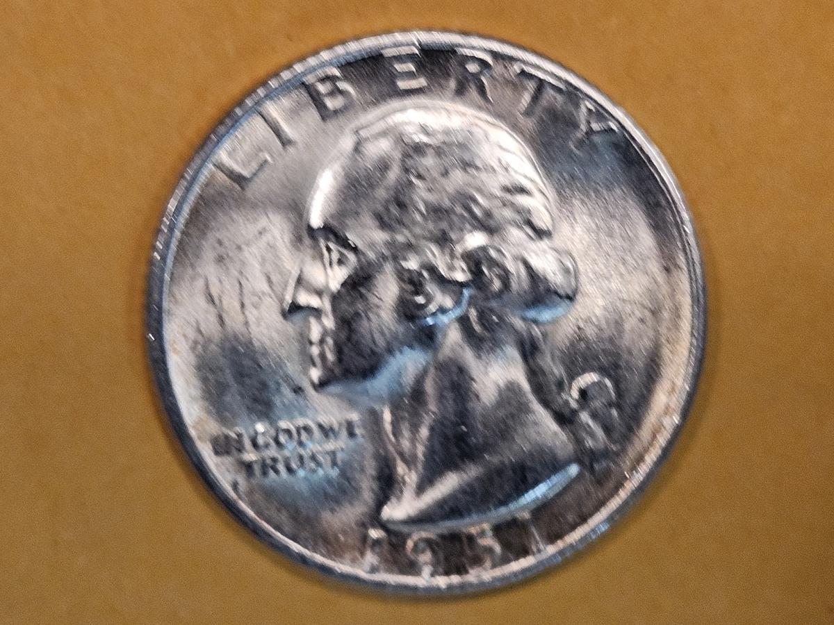 1951-S Washington silver Quarter