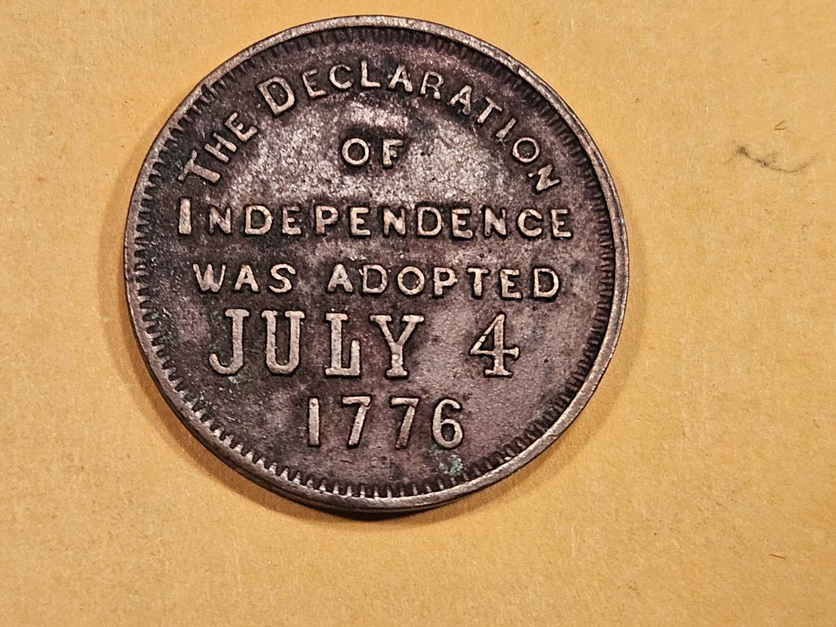 * Scarce Centennial Token from 1876!