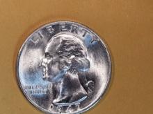 1947-D Washington silver Quarter