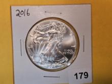 GEM Brilliant Uncirculated 2016 American Silver Eagle