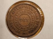 1863 Civil War Token