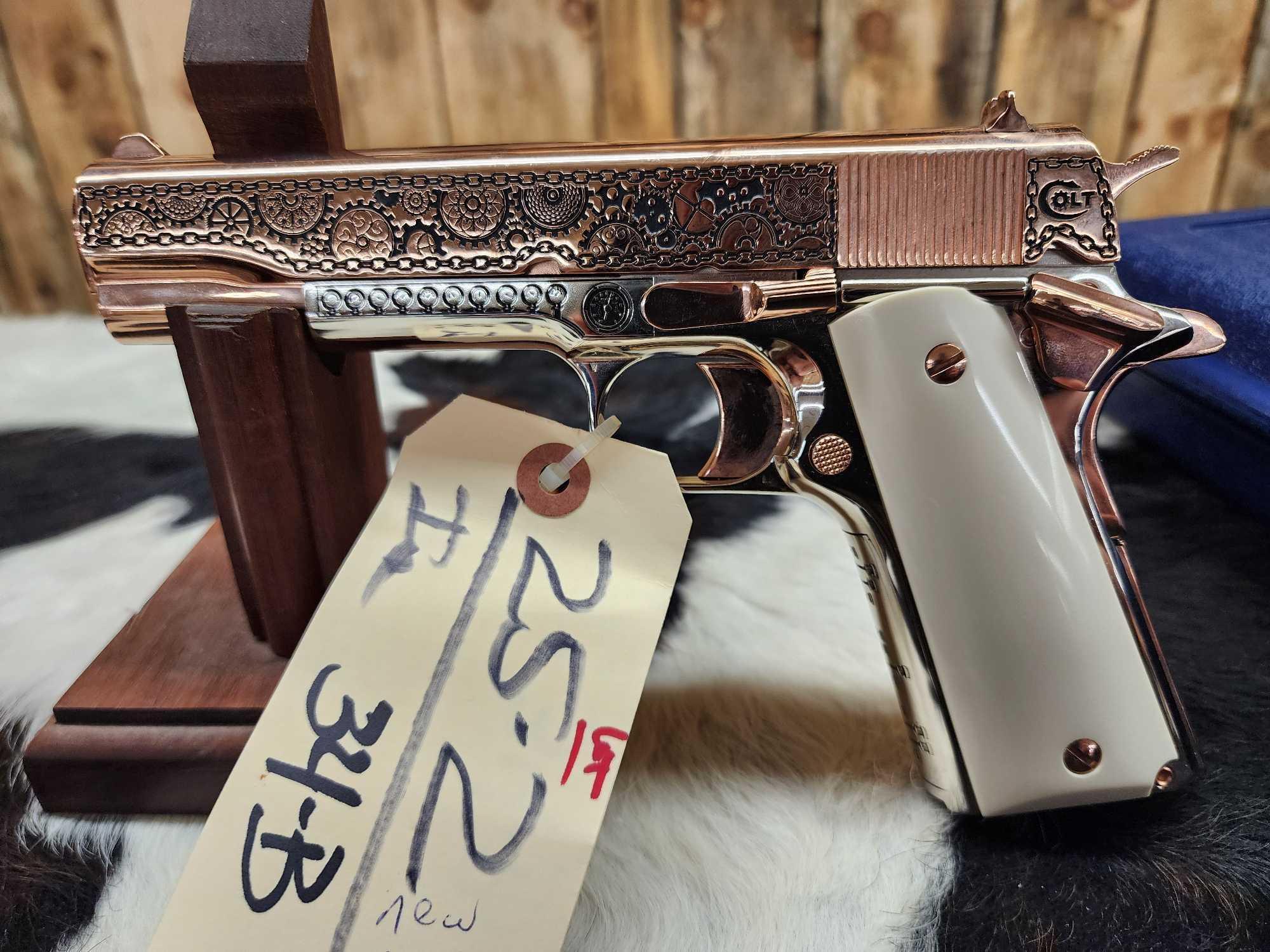 Colt 1911 Super 38 Auto Semi Auto Pistol