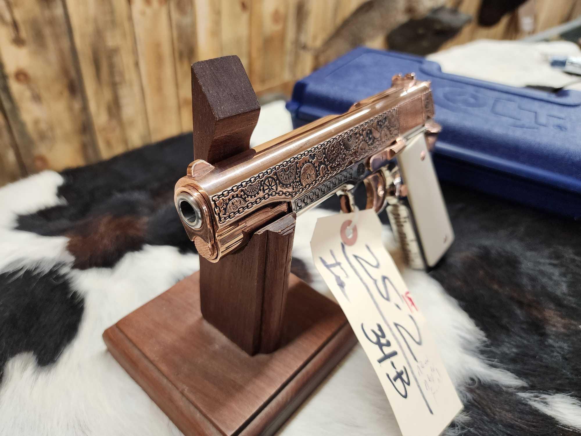 Colt 1911 Super 38 Auto Semi Auto Pistol