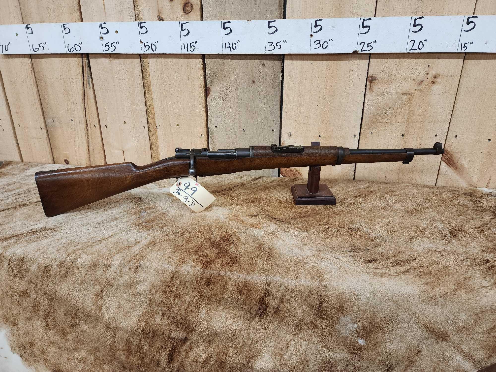 7mm German Mauser Bolt Action Rifle