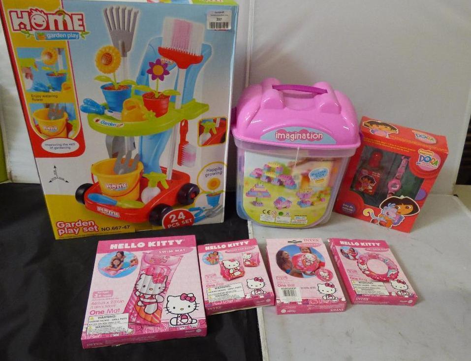 Girls Bundle 2 toys, Dora Fragrance & Swimming Essentials