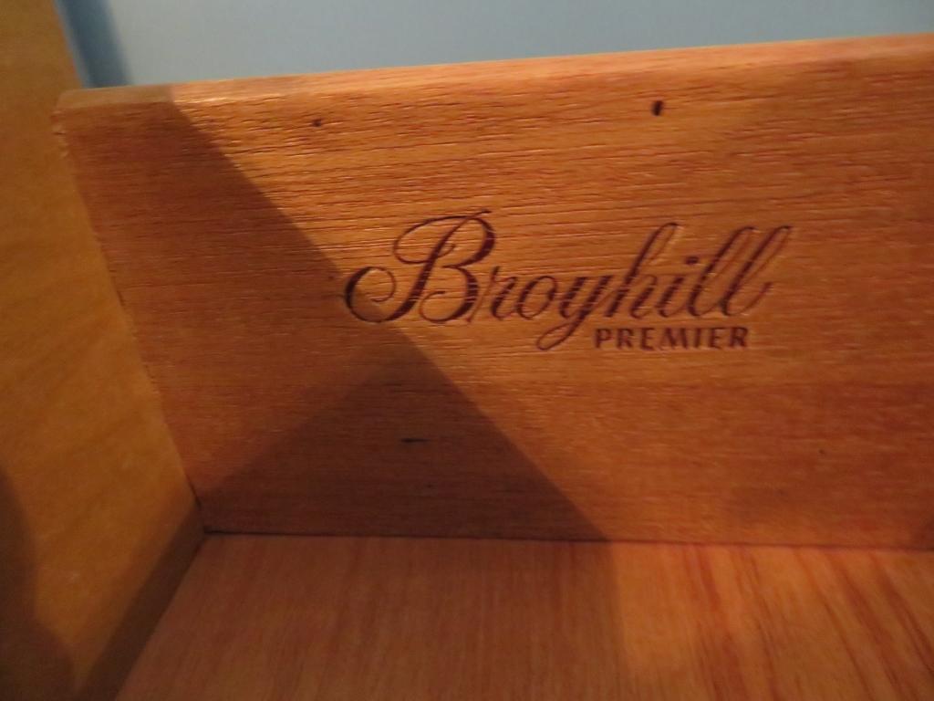 Vintage Broyhill Premier Triple Dresser with Mirro