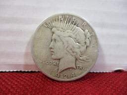 1924 Morgan Silver Dollar