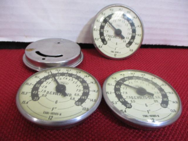 Ford Motor Co. Vintage Temperature Gauges