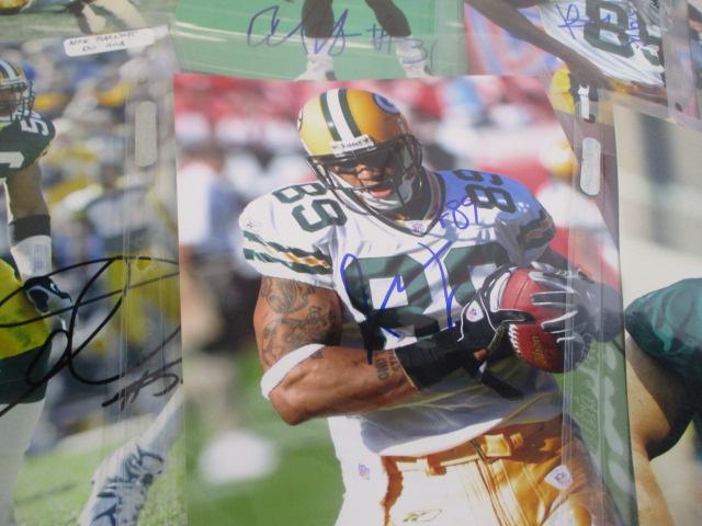 Green Bay Packer Autographed 8'X10" Photos