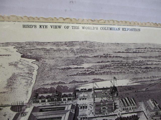 1893 World's Columbian Expedition Chicago Advertising Calendar