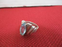 Sterling Silver Ring w/ Stone