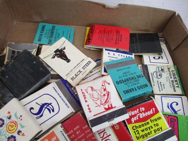 Vintage Advertising Matchbooks + More