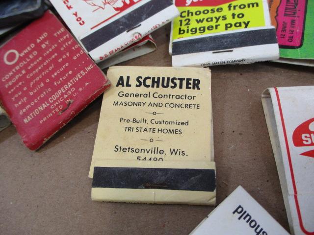 Vintage Advertising Matchbooks + More