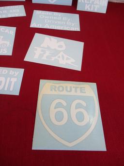 NOS Vehicle Decals-Lot of 12