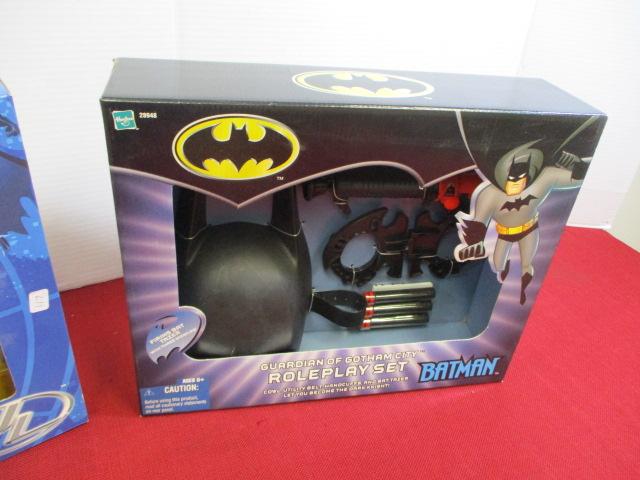 NOS Batman Talking Dress Up Role Playing Sets-A