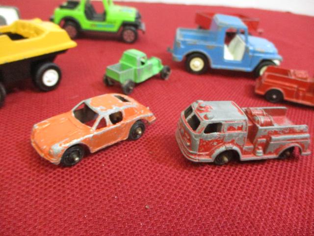 Vintage Tootsie Pressed Cars & Trucks-12 Vehicles