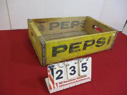 1967 Pepsi Advertising Crate