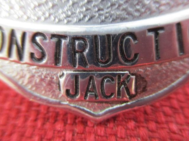 Corrican Construction Employee Badge