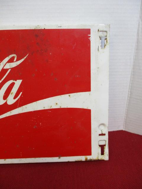 Coca-Coal Vintage Advertising Sign