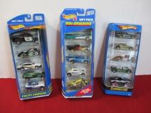 Hot Wheels Die Cast Sets-3 Sets