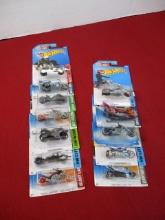 Hot Wheels Die Cast Mixed Motorcycles-Lot of 12